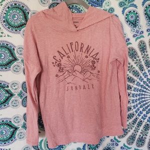 California Sundaze Pink Hoodie